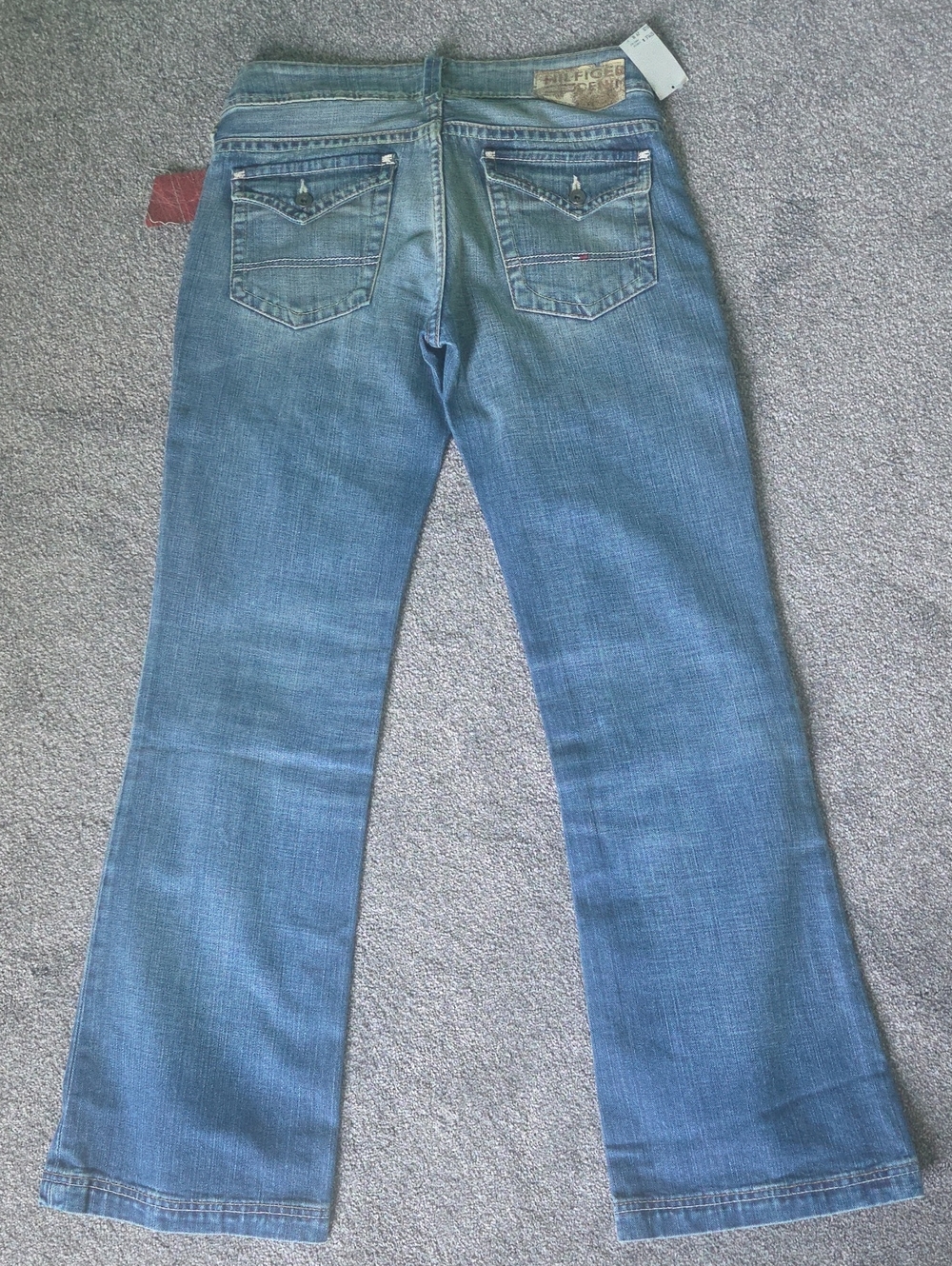 Tommy Hilfiger Light Blue Wide-Leg Jeans - Picture 7 of 7